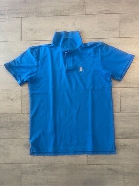 Psycho Bunny Bright Blue  Polo with Embroidered Bunny